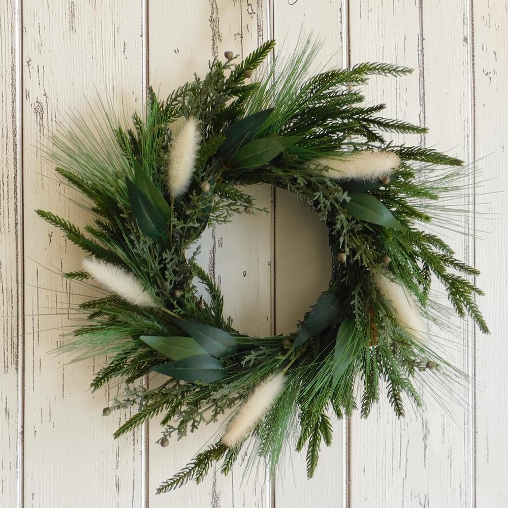 Small Christmas Wreath for Cabinets, Chairs Mirrors, Candle Ring, Boho Decor